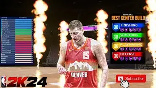 THIS 7’0 CENTER BUILD WILL BREAK NBA2K24😳🔥