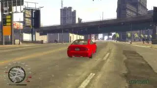 Driving BMW M3 in GTA 4 | 720P | HD |.