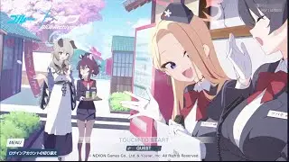 5th PV Login screen - Blue Archive Login Screen BGM - New/Updated Launch Screen