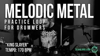 Melodic Metal - Drumless Track for Drummers - 