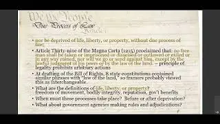 The US Constitution the 5TH Amendment Explained