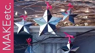 How to make a Christmas star decoration with Juliet Carr