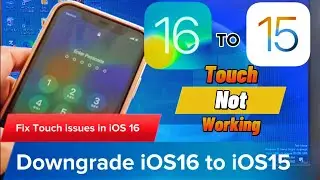 iOS 16 Fix Touch Screen Problems | iOS 16 Beta Bugs | Uninstall iOS 16 beta (Revert to iOS 15-15.6)