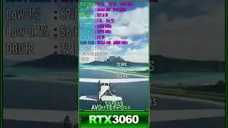 Short RTX 3060 Microsoft Flight Simulator Vulcan Informática