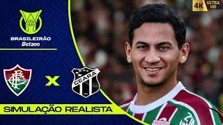 Fluminense vs Ceará | Brazilian Championship 2025 | PES 2021 4K 60FPS Simulation | GoGosz Patch G...
