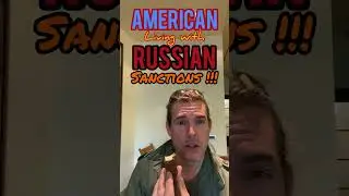 AMERICAN Living with RUSSIAN Sanctions!!! In Moscow!