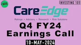 CARE Ratings Limited Q4 FY24 Earnings Call | CARE Ratings Limited FY24 Q4 Concall