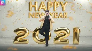 Picsart Happy New Year 2021 Special Photo Editing Tutorial Step by Step in Hindi - Taukeer editz