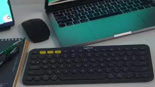 ▶️Logitech Bluetooth Keyboard K380 Easy Switch between 3 Bluetooth Devices 2021