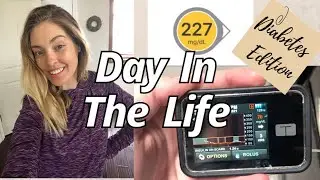 DAY IN THE LIFE/// Diabetes edition, home goods haul, & high blood sugars