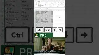 ⚡ Highlight big data ranges fast in Excel 