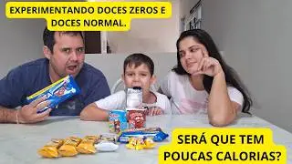 COMPARANDO DOCES TRADICIONAIS X DOCES ZERO AÇÚCAR