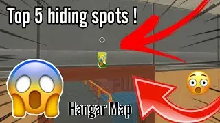 Hide Online Hangar Hiding Spots || HideWithArfan