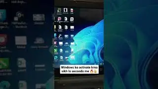 Windows ko activat krna sikh lo