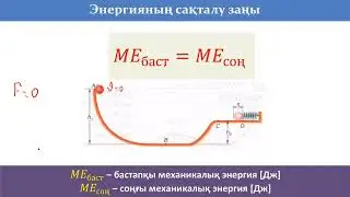 ЭНЕРГИЯНЫҢ САҚТАЛУ ЗАҢЫ | ҰБТҒА ДАЙЫНДЫҚ ФИЗИКА