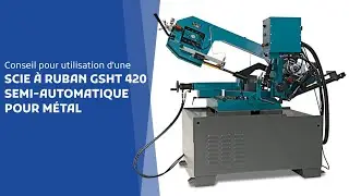 Scies à ruban en métal Scantool 420 GSHT SEMI