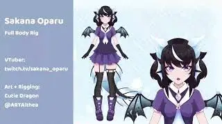 Sakana Oparu Vtuber Model | Live2D Showcase