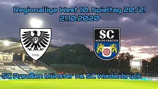 SC Preußen Münster vs. SC Wiedenbrück | 10. Spieltag Regionalliga West