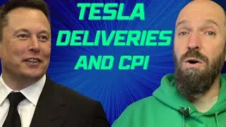 Tesla deliveries on FIRE!! Plus TSLA gaps and CPI! 