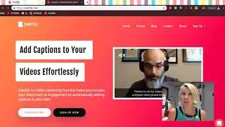Adding Subtitles To Video
