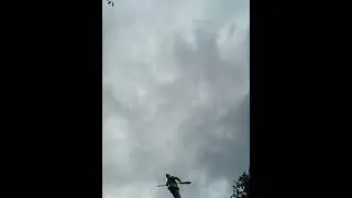 Баба яга летает над Самарой