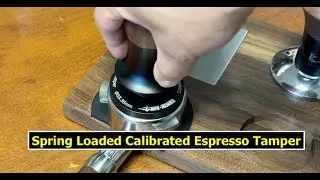 MHW-3BOMBER | Spring Loaded Calibrated Espresso Tamper | Breville Espresso Machine