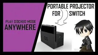 PORTABLE PROJECTOR FOR NINTENDO SWITCH