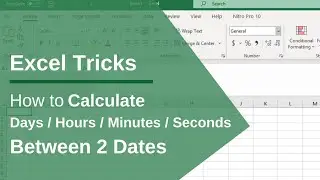 How to calculate date with time difference in excel | 2021 | SUMPRODUCT Use In Excel | INT