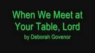 When we meet..