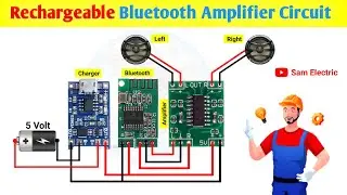 Bluetooth Amplifier Circuit Wiring Diagram l 5 Volt Bluetooth Amplifier Module Circuit