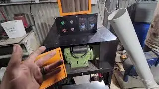 Professional introduction of cable granulator from Australian customer
