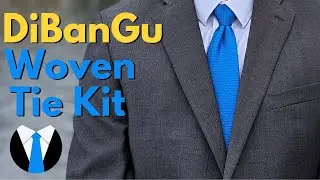 DiBanGu Woven Tie Kit in Royal Blue: A Closer Look!