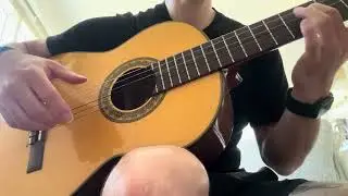 2020 Marlon (Francisco) Navarro Flamenco Negra Guitar Sample