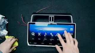 Штатная магнитола Parafar для Toyota Land Cruiser Prado 2017 2021 на Android 12 0 pf348l12t1