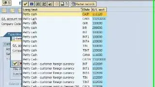 sap fi- Creating GL for Cash Journal