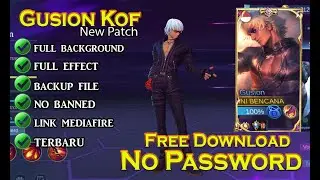 Script Skin Gusion KOF Terbaru New patch | Full effect NO PASSWORD