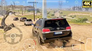 Car Parking Multiplayer 2 | OFFROAD CONVOY | Land Cruiser, Fortuner,Defender & Cadillac 
