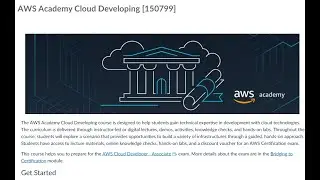 AWS Academy Cloud Developing- step by step guide Lab 3.1: Working with Amazon S3