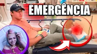 MEU NAMORADO MACHUCOU E FOI PRA EMERGÊNCIA!!!