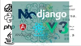 Learning Monorepo(Angular, Vue3, React) with Nx and Django from Project - Part1