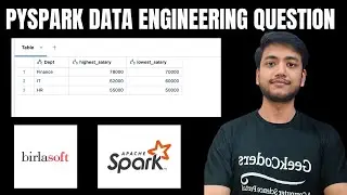 BirlaSoft PySpark Data Engineering Question