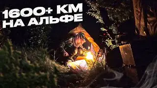 😮Дальняк в 1600+км на мопеде АЛЬФА в одиночку.