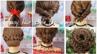 hair styles for party and picnic #latest #hairstyle #hairbun #hair #happy