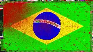 Brasil sendo atacado e destruído - PixelCanvas.io