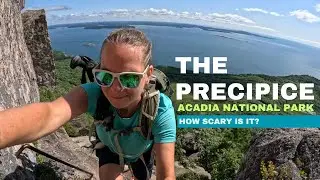 Hiking the Precipice Trail in Acadia National Park #acadianationalpark #hiking