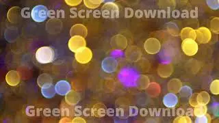 Youtube Bokeh Lights Intro Green Screen Effects | No Copyright | Intro Template No Text