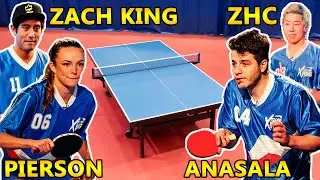 World's Biggest YouTubers Try Ping Pong