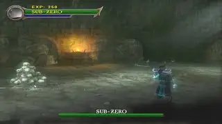 #1163 Mortal Kombat Shaolin Monks (PS2) Bosses (8/15): Boss Sub-Zero gameplay