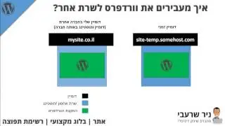 איך להעביר אתר וורדפרס לאחסון אחר