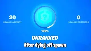 Zero Build Ranked Kinda Slaps...